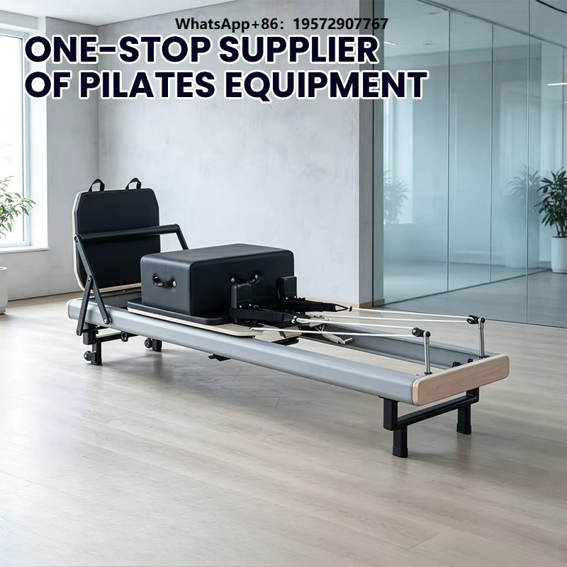 Yoga Fitness Studio - Commercial Grade Aluminum Pilates Reformer Bed