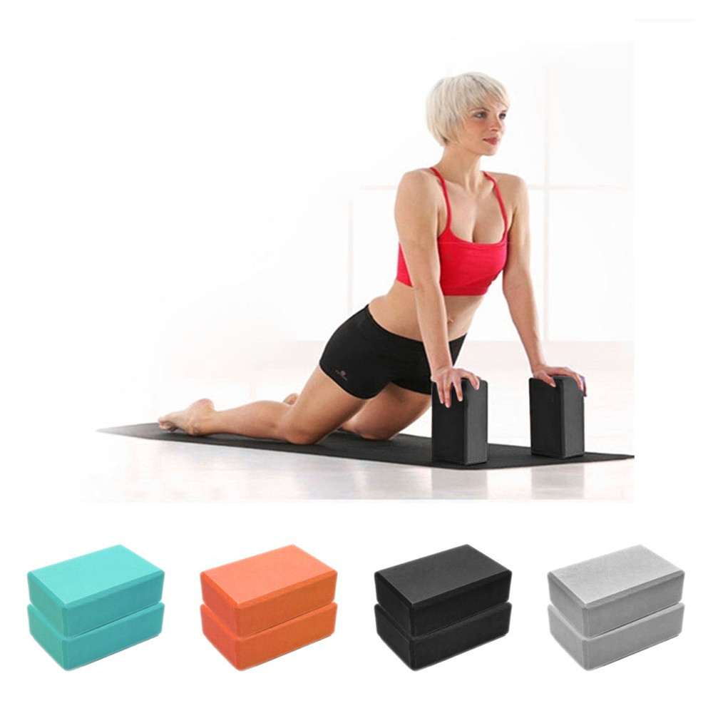 Yoga Fitness Health - Colored EVA Yoga Block Brick Non-Slip