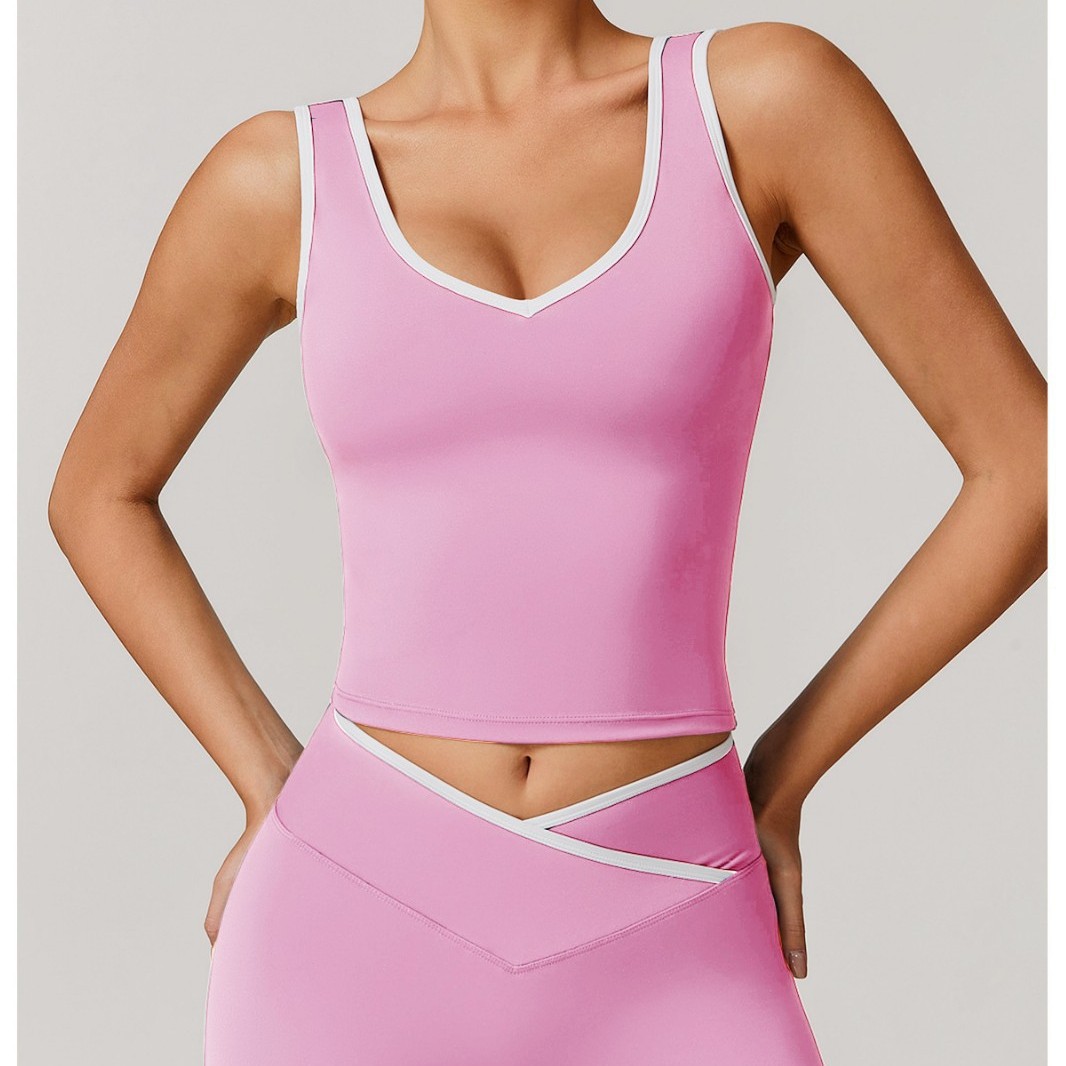 Cross Back High Waist Yoga Set - Yoga Fitness Health review and price