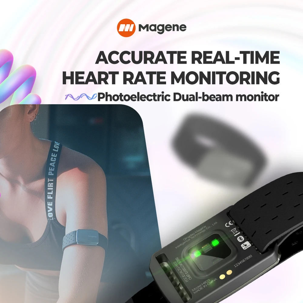 Magene H803 Heart Rate Armband - Wrist Wraps Fitness review and price