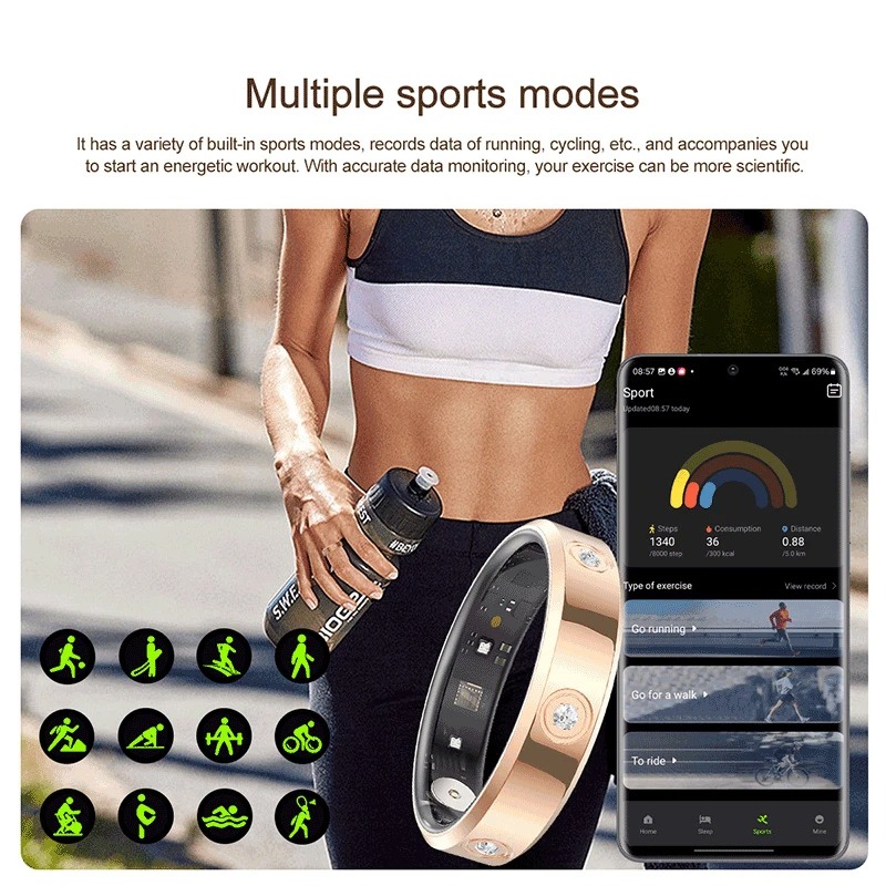 For Xiaomi Smart Ring Women Me - Wrist Wraps Fitness review and price