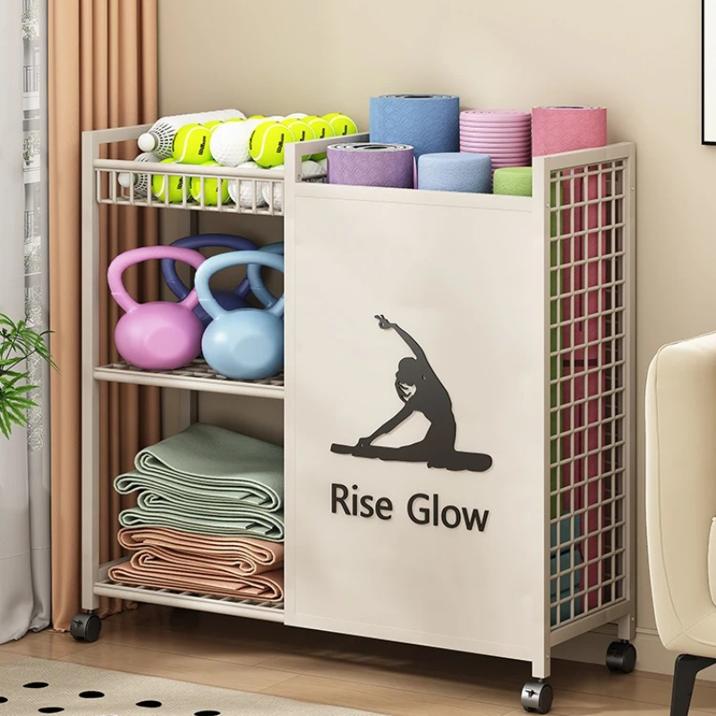 Mobile Fitness Cart with Wheel - Yoga Fitness Studio review and price