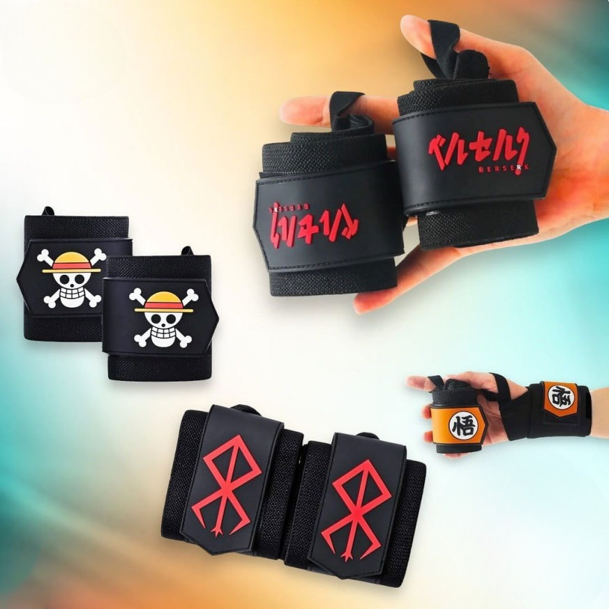 One Piece Naruto Berserk DRAGO - Wrist Wraps Fitness review and price
