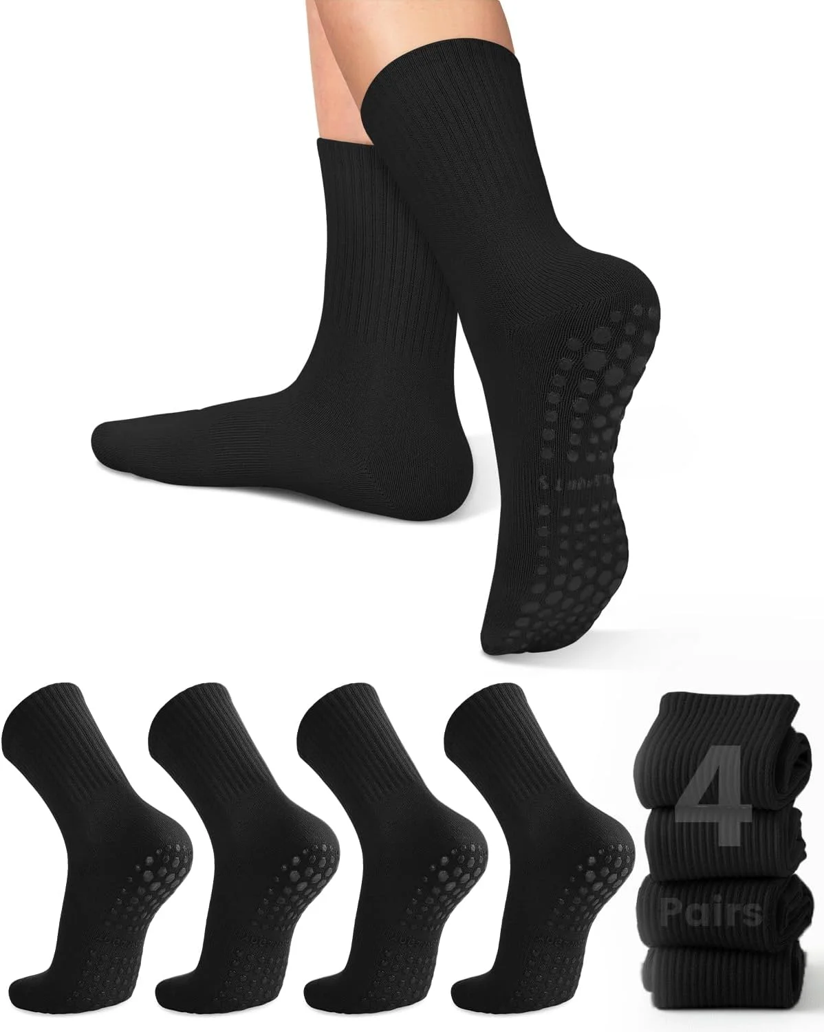 4 pairs of women's yoga socks, - Yoga & Fitness Classes By Niharika Zirakpur Reviews review and price