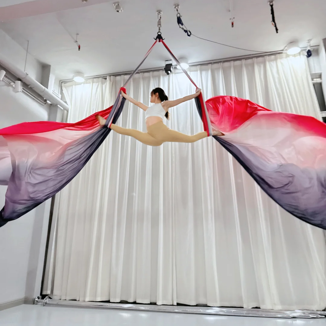 10m Aerial silks Ombre Aerial  - Yoga Fitness Studio review and price