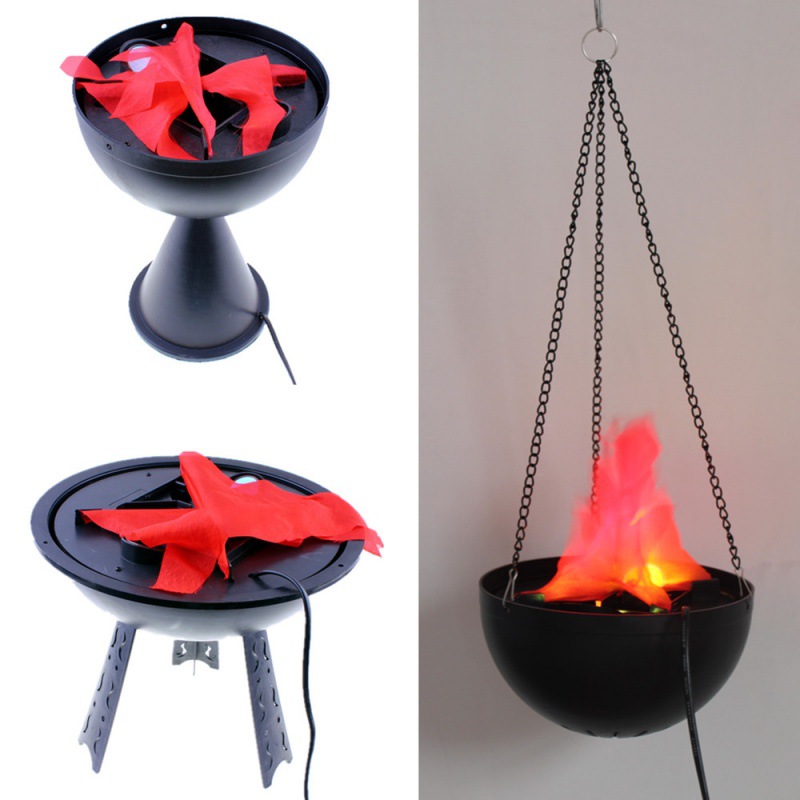 3D Fake Flame Lamp Simulation  - Head Racket Boom review and price