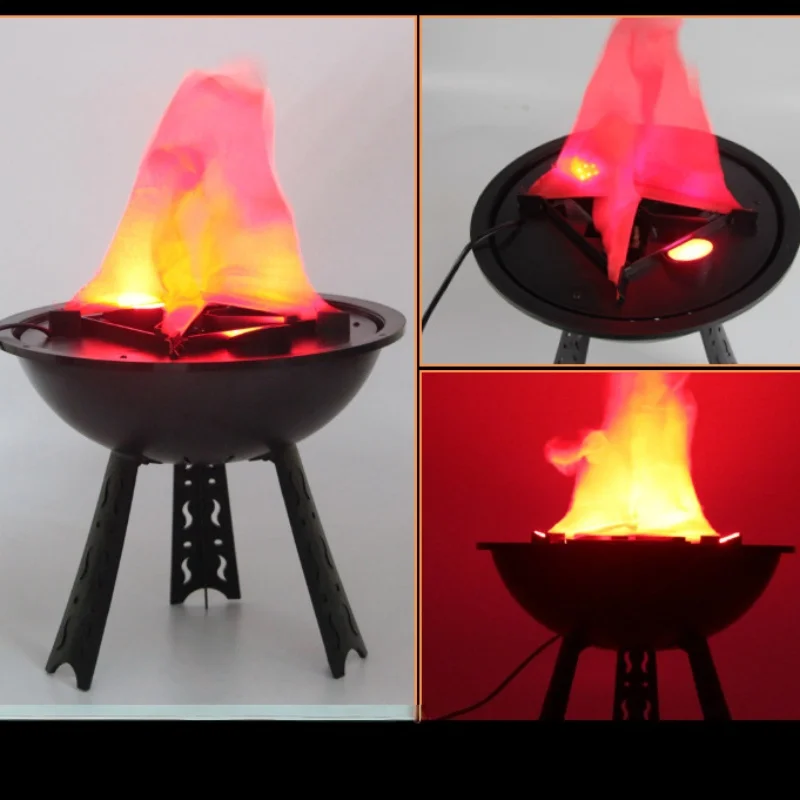 3D Fake Flame Lamp Simulation  - Head Racket Boom review and price
