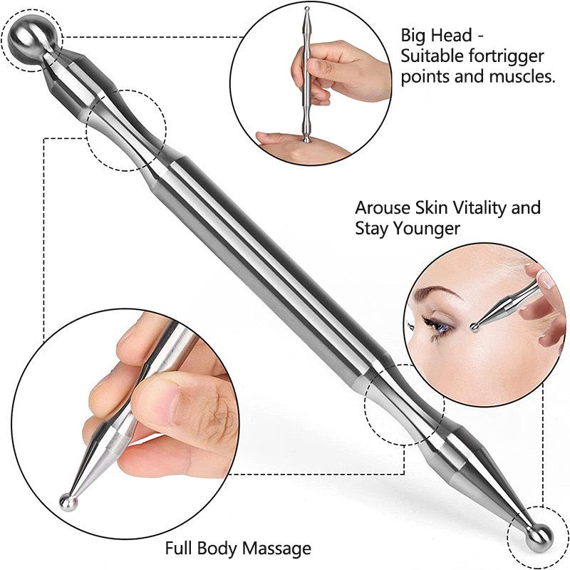 Acupuncture Pen Stainless Stee - Head Racket Boom review and price