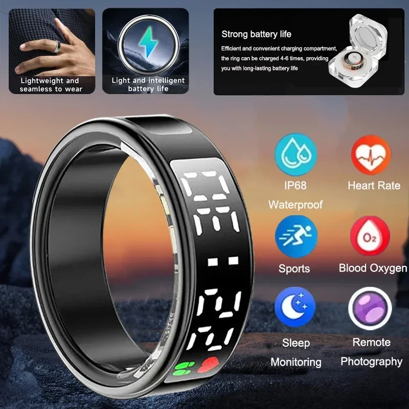 Smart Ring For Men Women Heart - Wrist Wraps Fitness review and price